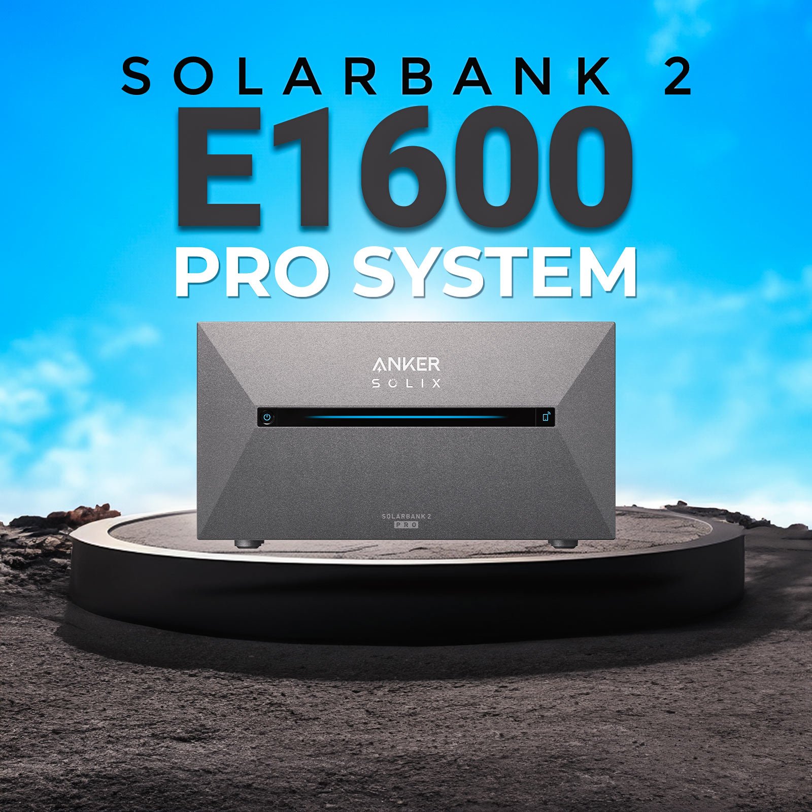 Anker SOLIX Solarbank 2 E1600 PRO 1,6 KWh PV Solarspeicher Für ...